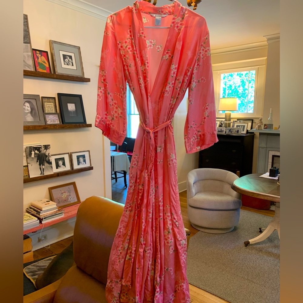 August Silk Intimate “silk” robe
